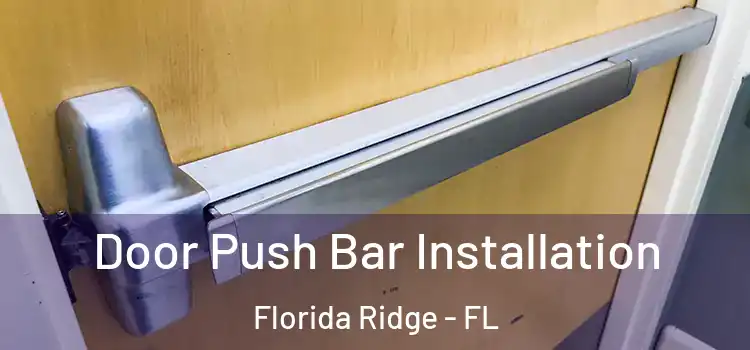 Door Push Bar Installation Florida Ridge - FL