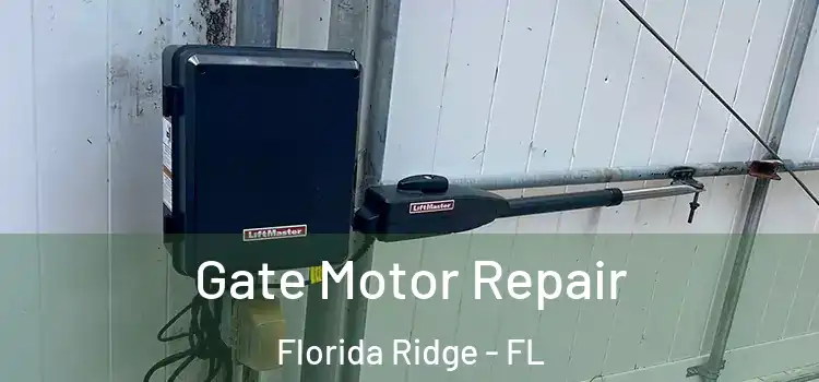 Gate Motor Repair Florida Ridge - FL