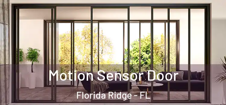 Motion Sensor Door Florida Ridge - FL